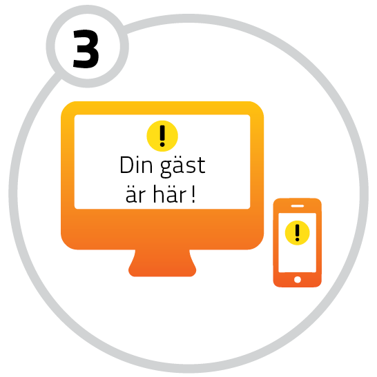 3. Meddelande via SMS/e-post